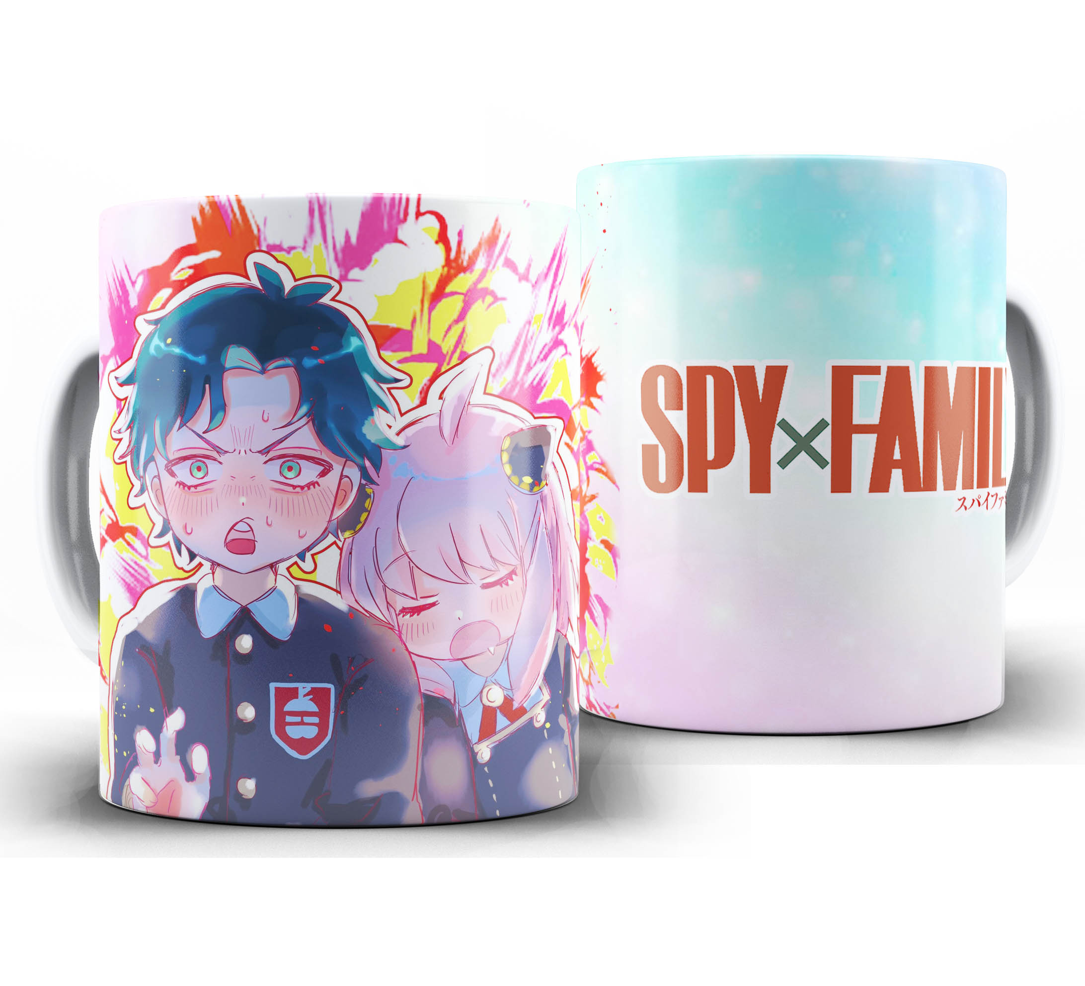 Caneca Anime - Spy X Family W10 - Anya e Damian